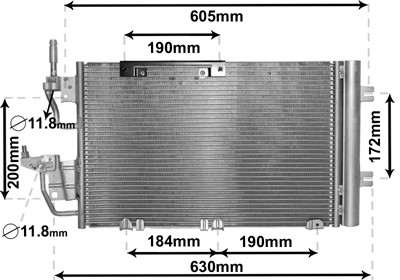 VAN WEZEL Kondensator, Klimaanlage