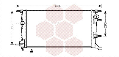 VAN WEZEL Kühler, Motorkühlung