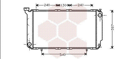 VAN WEZEL Kühler, Motorkühlung