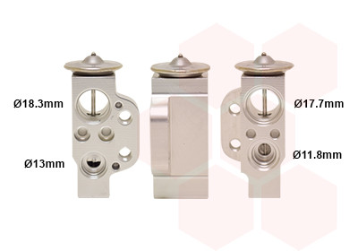 VAN WEZEL Expansionsventil, Klimaanlage