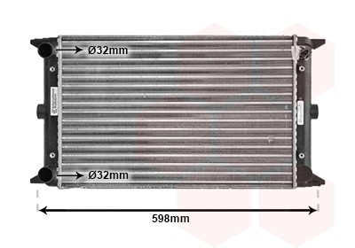 VAN WEZEL Kühler, Motorkühlung
