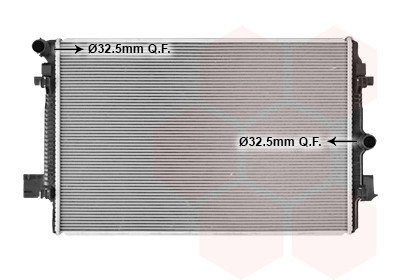 VAN WEZEL Kühler, Motorkühlung