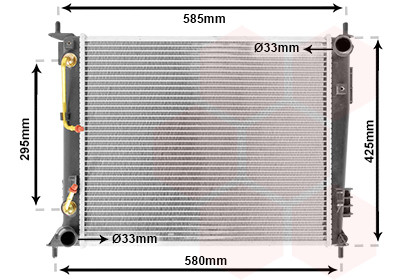 VAN WEZEL Kühler, Motorkühlung