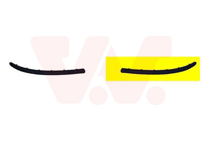 VAN WEZEL Zier-/Schutzleiste, Stoßfänger