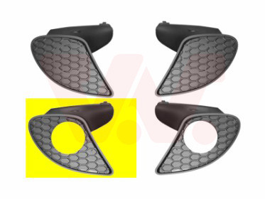 VAN WEZEL Lüftungsgitter, Stoßfänger
