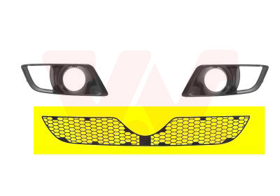 VAN WEZEL Lüftungsgitter, Stoßfänger