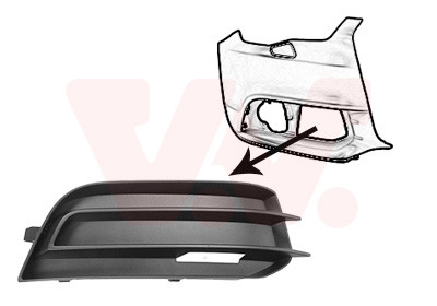 VAN WEZEL Lüftungsgitter, Stoßfänger