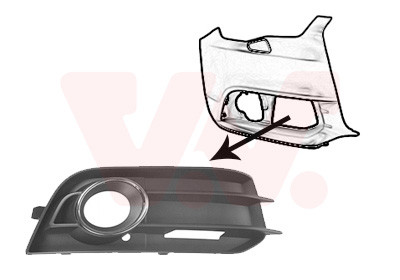 VAN WEZEL Lüftungsgitter, Stoßfänger