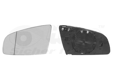 VAN WEZEL Spiegelglas, Außenspiegel