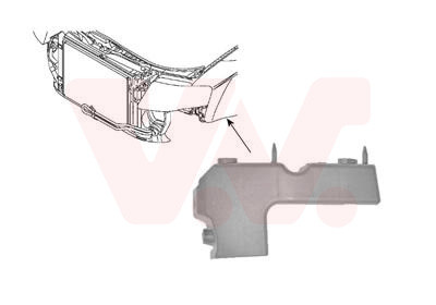 VAN WEZEL Halter, Stoßfänger