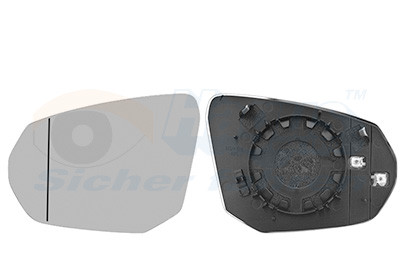 VAN WEZEL Spiegelglas, Außenspiegel