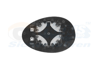 VAN WEZEL Spiegelglas, Außenspiegel