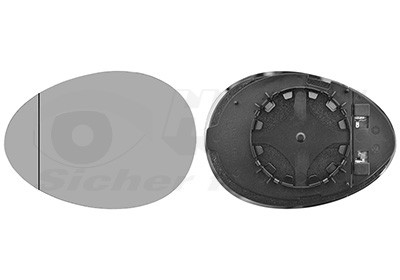 VAN WEZEL Spiegelglas, Außenspiegel