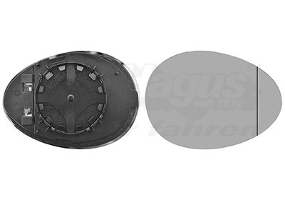 VAN WEZEL Spiegelglas, Außenspiegel