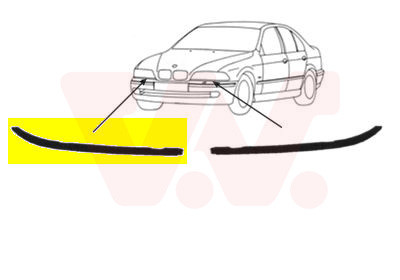 VAN WEZEL Scheinwerferleiste