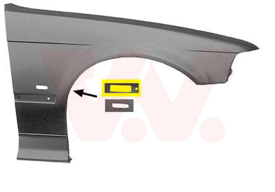 VAN WEZEL Kotflügel