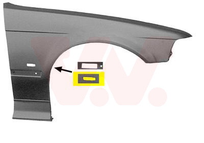 VAN WEZEL Kotflügel