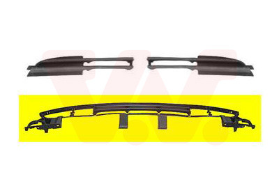 VAN WEZEL Lüftungsgitter, Stoßfänger