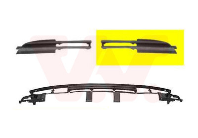 VAN WEZEL Lüftungsgitter, Stoßfänger