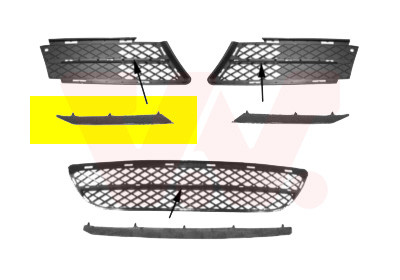 VAN WEZEL Blende, Stoßfänger