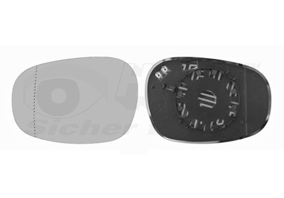 VAN WEZEL Spiegelglas, Außenspiegel