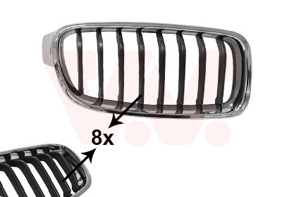 VAN WEZEL Kühlergitter