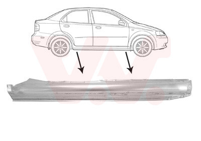 VAN WEZEL Einstiegblech
