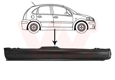 VAN WEZEL Einstiegblech