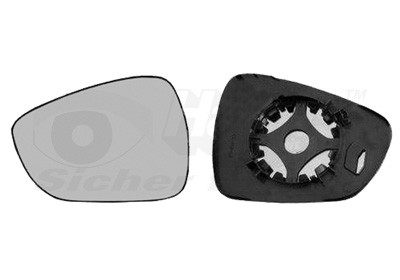 VAN WEZEL Spiegelglas, Außenspiegel