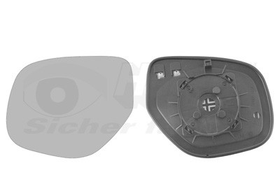 VAN WEZEL Spiegelglas, Außenspiegel