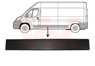 VAN WEZEL Zier-/Schutzleiste, Tür