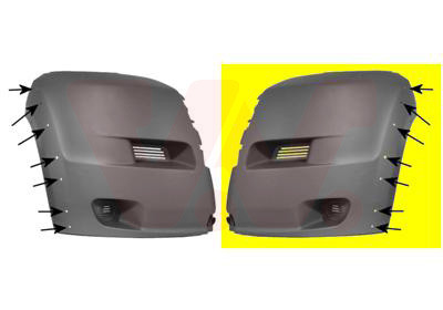 VAN WEZEL Stoßfänger