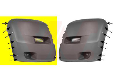 VAN WEZEL Stoßfänger