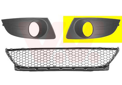 VAN WEZEL Lüftungsgitter, Stoßfänger