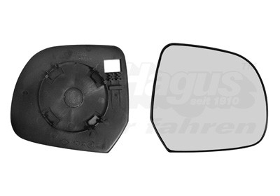 VAN WEZEL Spiegelglas, Außenspiegel