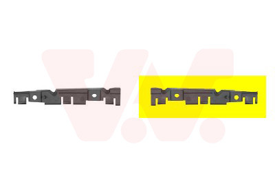 VAN WEZEL Halter, Stoßfänger