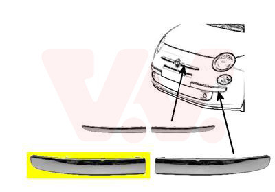 VAN WEZEL Blende, Stoßfänger