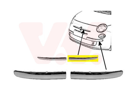 VAN WEZEL Blende, Stoßfänger