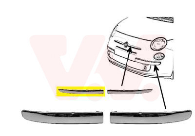 VAN WEZEL Blende, Stoßfänger