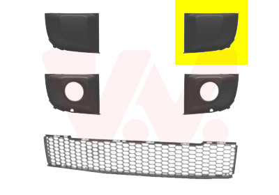 VAN WEZEL Lüftungsgitter, Stoßfänger