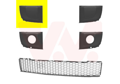 VAN WEZEL Lüftungsgitter, Stoßfänger