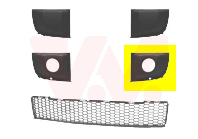 VAN WEZEL Lüftungsgitter, Stoßfänger