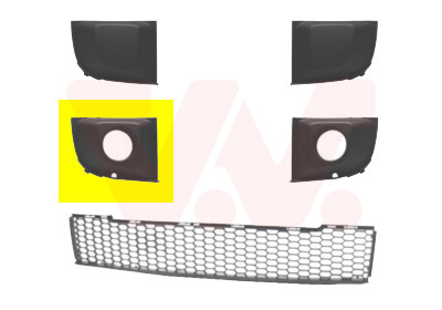 VAN WEZEL Lüftungsgitter, Stoßfänger