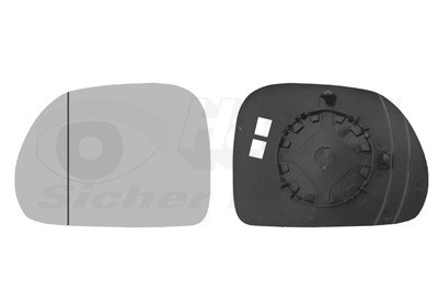 VAN WEZEL Spiegelglas, Außenspiegel