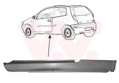 VAN WEZEL Einstiegblech