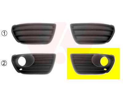 VAN WEZEL Blende, Stoßfänger