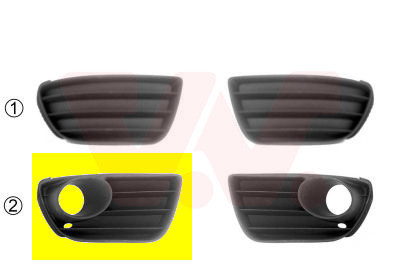 VAN WEZEL Blende, Stoßfänger