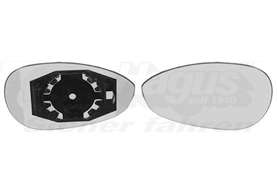 VAN WEZEL Spiegelglas, Außenspiegel