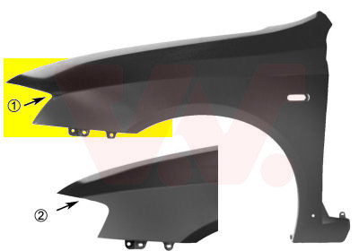 VAN WEZEL Kotflügel