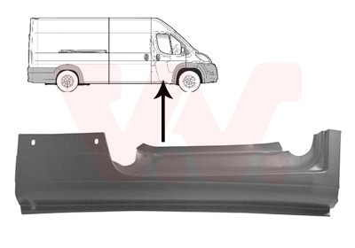 VAN WEZEL Einstiegblech
